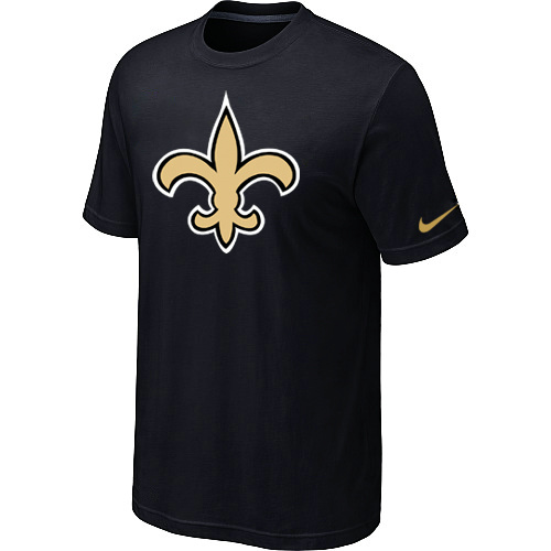 Nike New Orleans Saints Sideline Legend Authentic Logo Dri-FIT NFL T-Shirt - Black